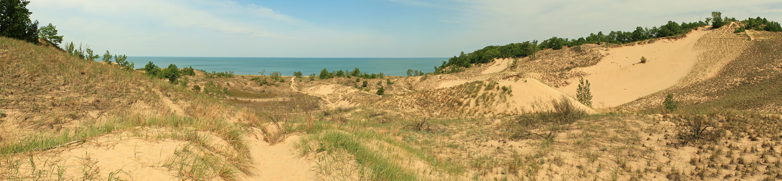 panoramic photos of the great warren dunes